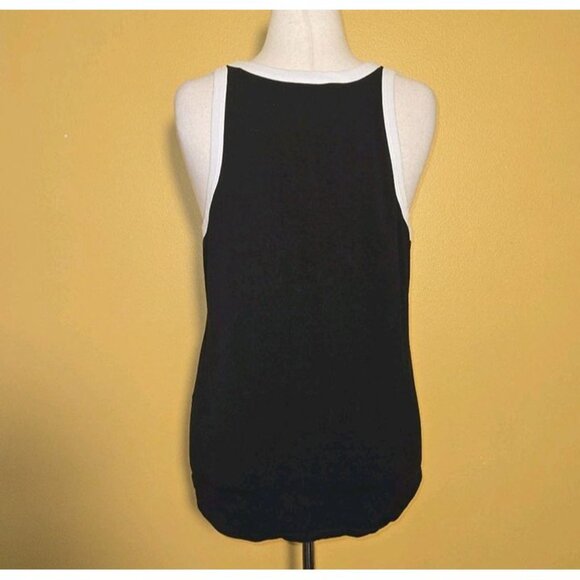 Harley Davidson Mororcycles Eagle Glasses Black Ringer Tank Top Women 2XL White‎ - Picture 4 of 9